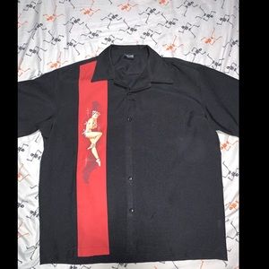 Vintage bowling shirt